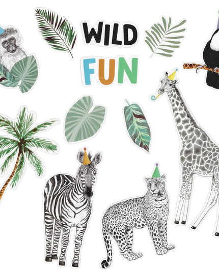 Full Jungle theme decor package