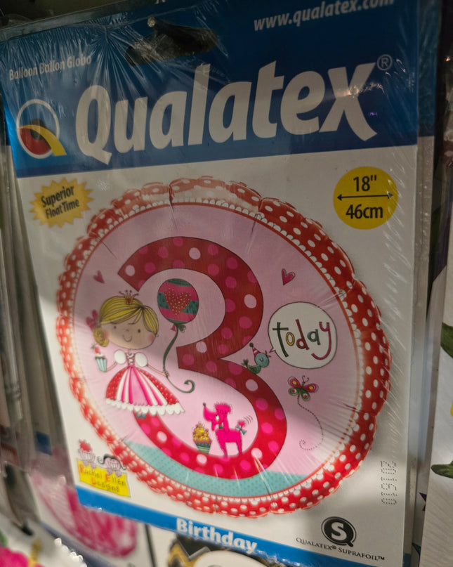 Assorted Milestone/ Birthday (45cm) Foil Balloon Range