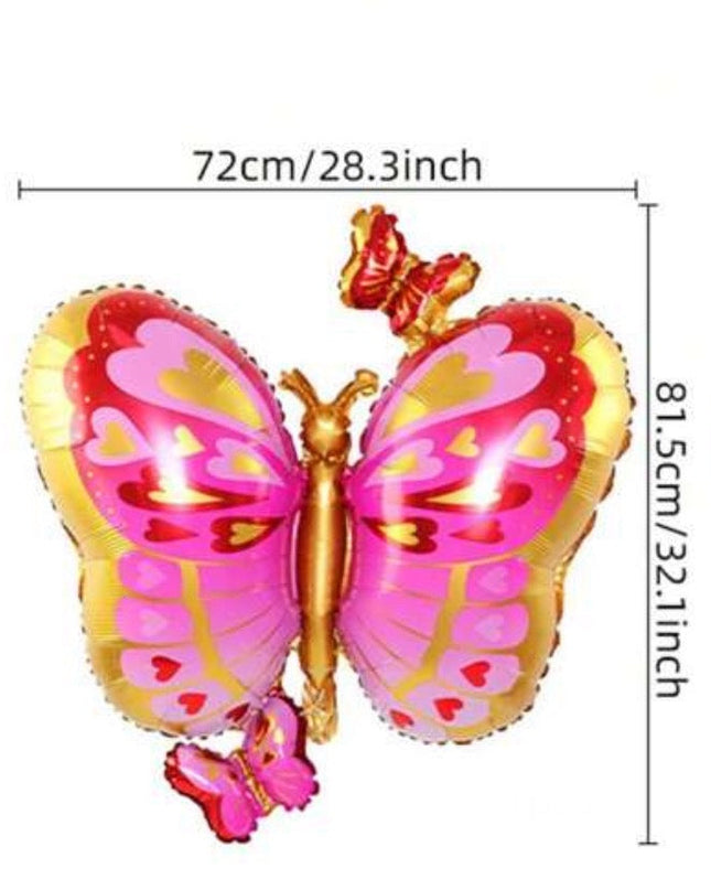 Assorted Butterfly (Jumbo) Foil Balloon Range