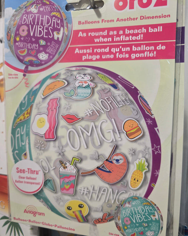 Printed Bubble Balloon Range