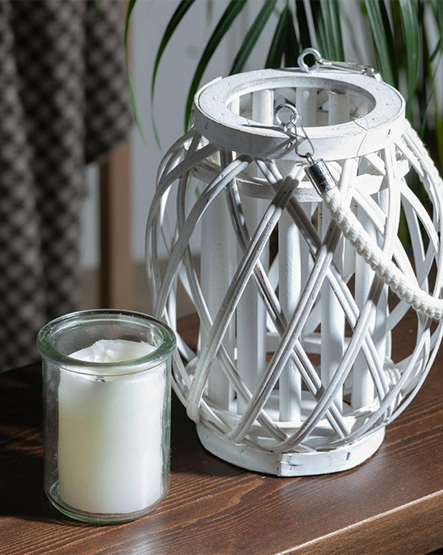 Table Decor/ Vase Hire - Wicker Lanterns