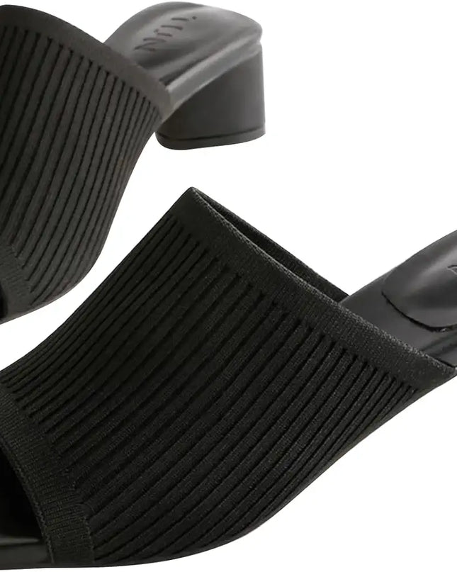 BLACK TIJA Heel/Shoe Hire • Size 7