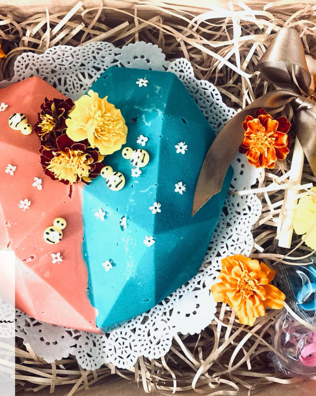 Chocolate Smash/Shatter Heart+mini wooden hammer (ALL OCCASIONS)