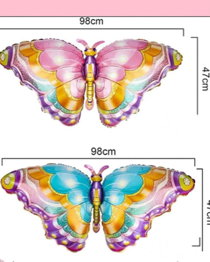 Assorted 'Butterfly' Foil Balloon - (Jumbo)
