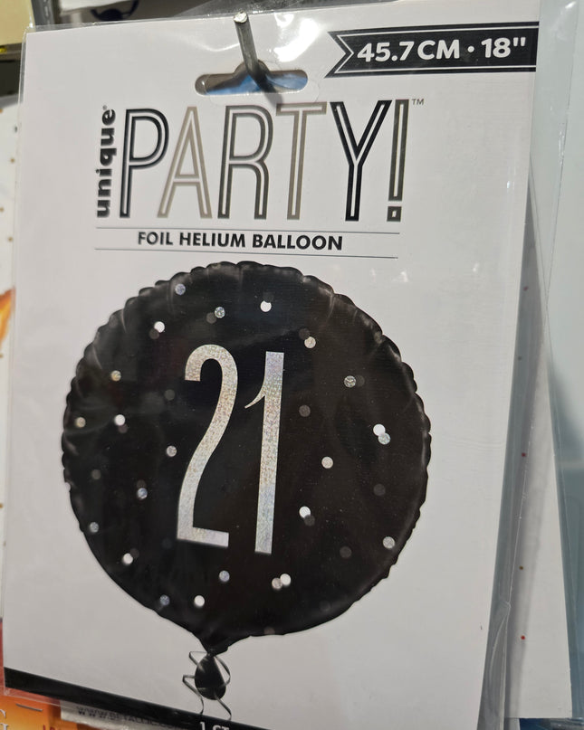 Assorted Milestone/ Birthday (45cm) Foil Balloon Range