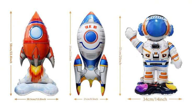 Assorted Jumbo (80cm) Foil Balloon Range