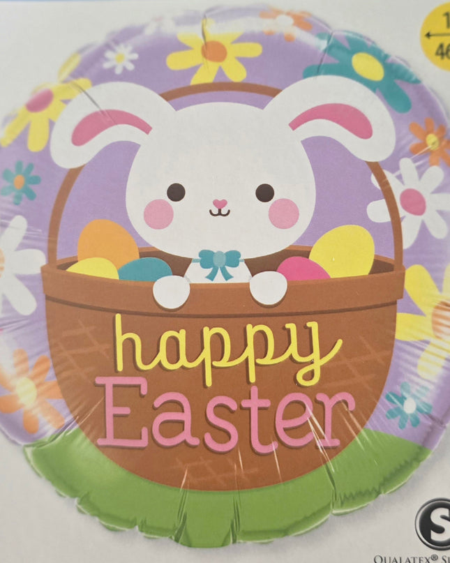 Assorted 'EASTER' Foil Balloon - (45cm)