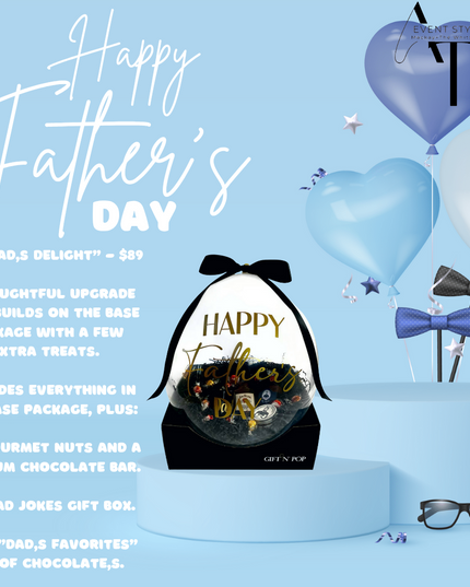 Father's Day Bursting Balloon Gift Packages