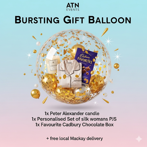 "The Ultimate Comfort & Pamper" Bursting Balloon Package