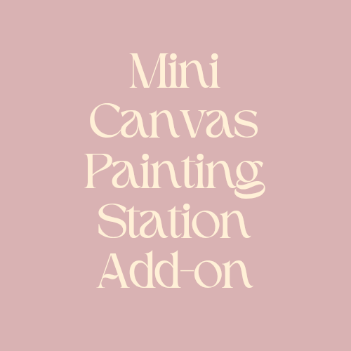 Mini Canvas Painting Station Add-on