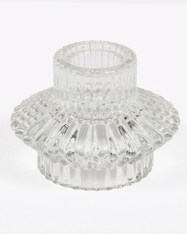 Table Decor/ Vase Hire - Crystal Candle Holder's
