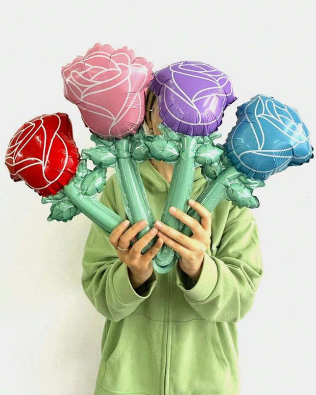 Assorted Flower/Floral (Jumbo) Foil Balloon Range