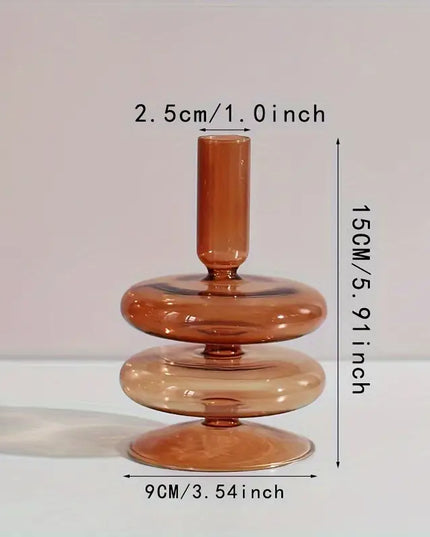 Table Decor/ Vase Hire - Pink Candle Holder's
