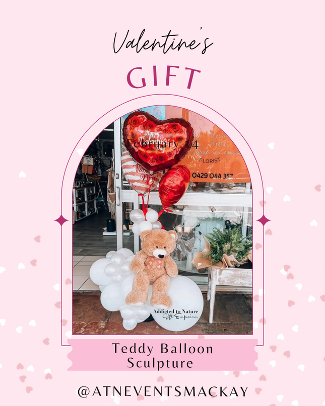 Teddy Bear Balloon Sculpture Gift