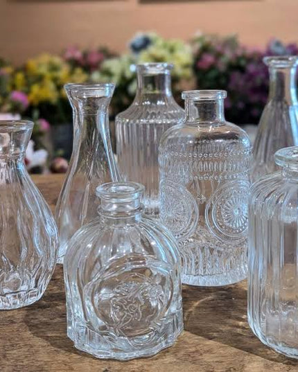Table Decor/ Vase Hire - Bud Vase with Silk Florals