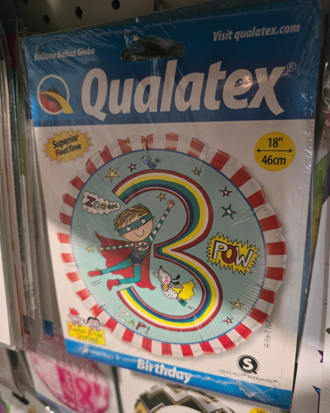 Assorted Milestone/ Birthday (45cm) Foil Balloon Range