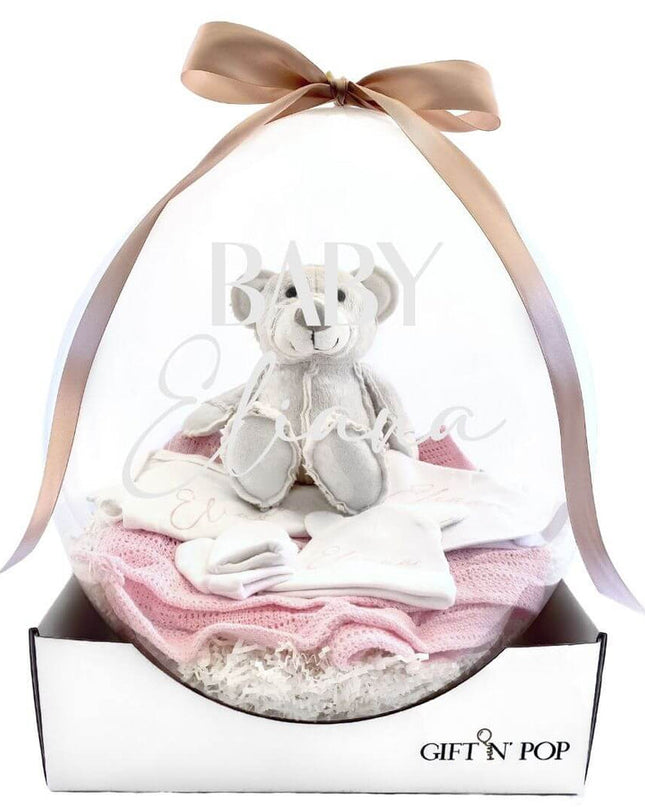 'Baby Love' Bursting Gift Balloon Service