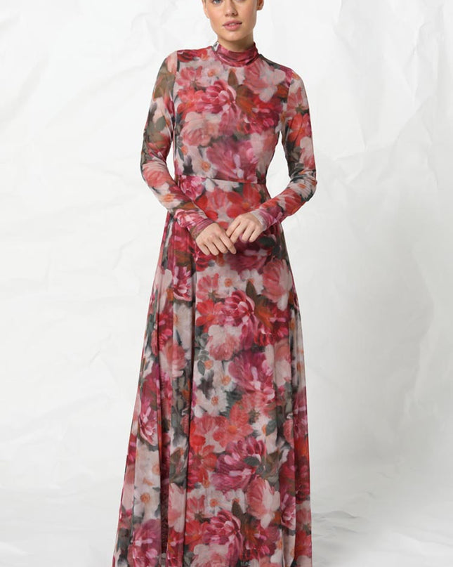 'Savannah' Floral Dress Hire • Size 8/10