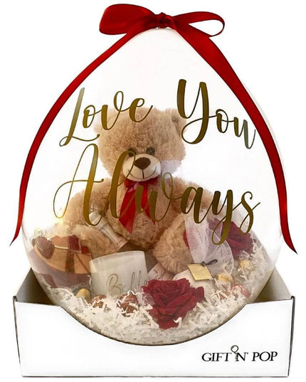 'Hopeless Romantic' Bursting Gift Balloon Service