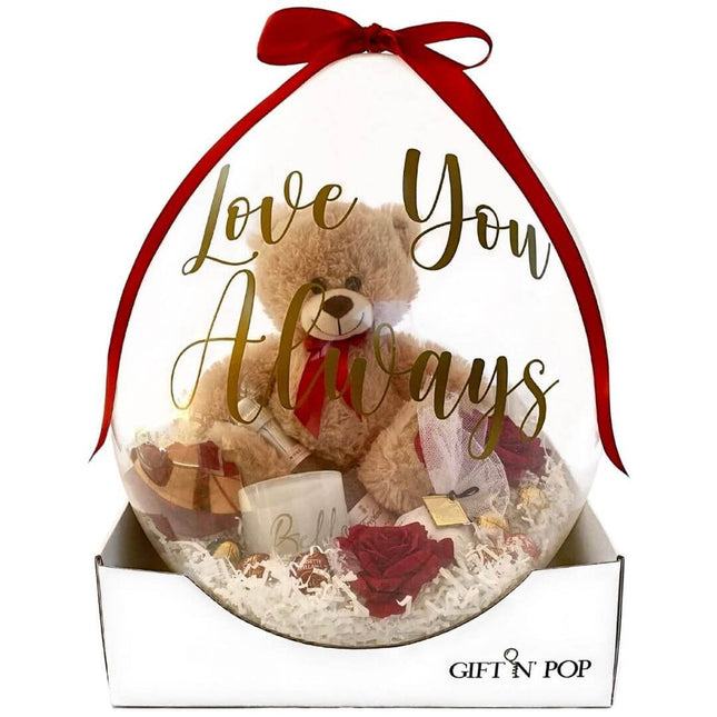 'Hopeless Romantic' Bursting Gift Balloon Service
