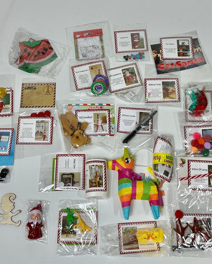 Christmas 'ELF ARRIVAL PRANKS' Bursting Gift Balloon Package