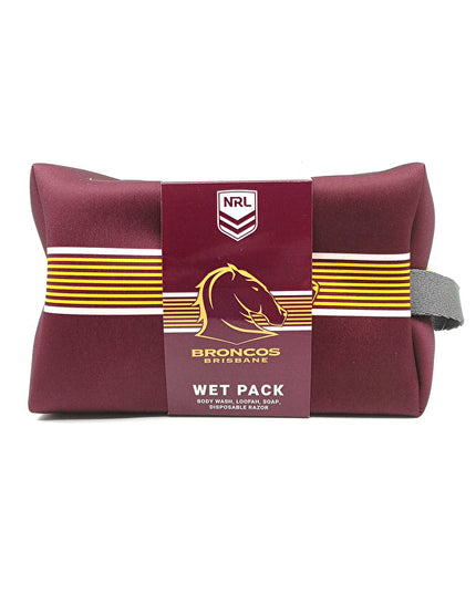 Nrl Toiletries Bag Gift Set Manly Sea Eagles Body Wash 150ml