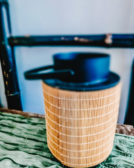 Table Decor/ Vase Hire - Cane Lantern