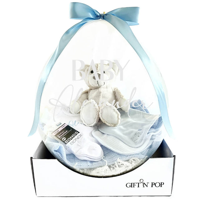 'Baby Love' Bursting Gift Balloon Service