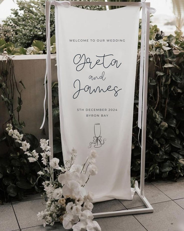 Custom Fabric Signage - Entrance/ Bar / Backdrop & More
