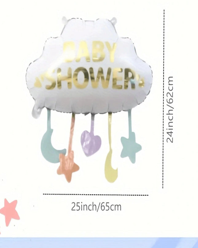 Assorted Baby Shower/Boho (Jumbo) Foil Balloon Range