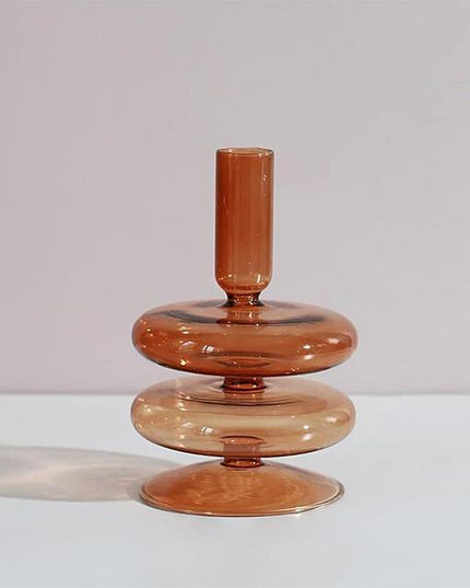 Table Decor/ Vase Hire - Pink Candle Holder's