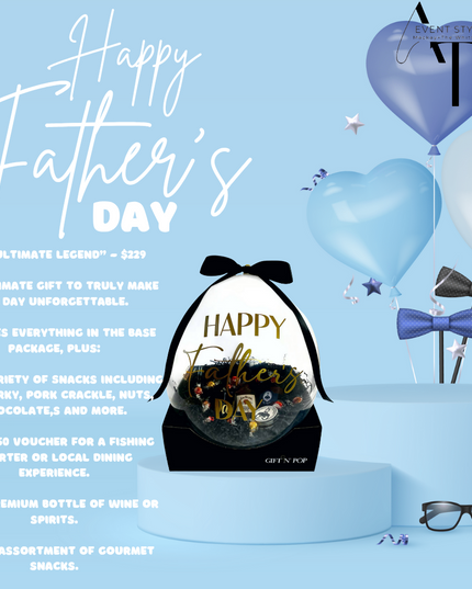 Father's Day Bursting Balloon Gift Packages