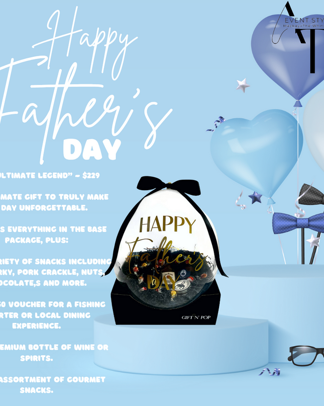 Father's Day Bursting Balloon Gift Packages