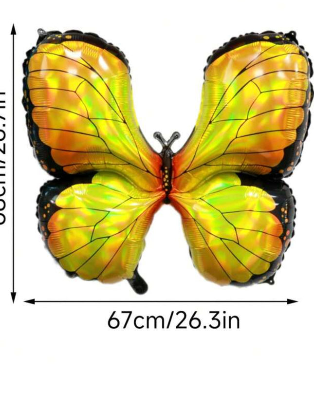 Assorted Butterfly (Jumbo) Foil Balloon Range