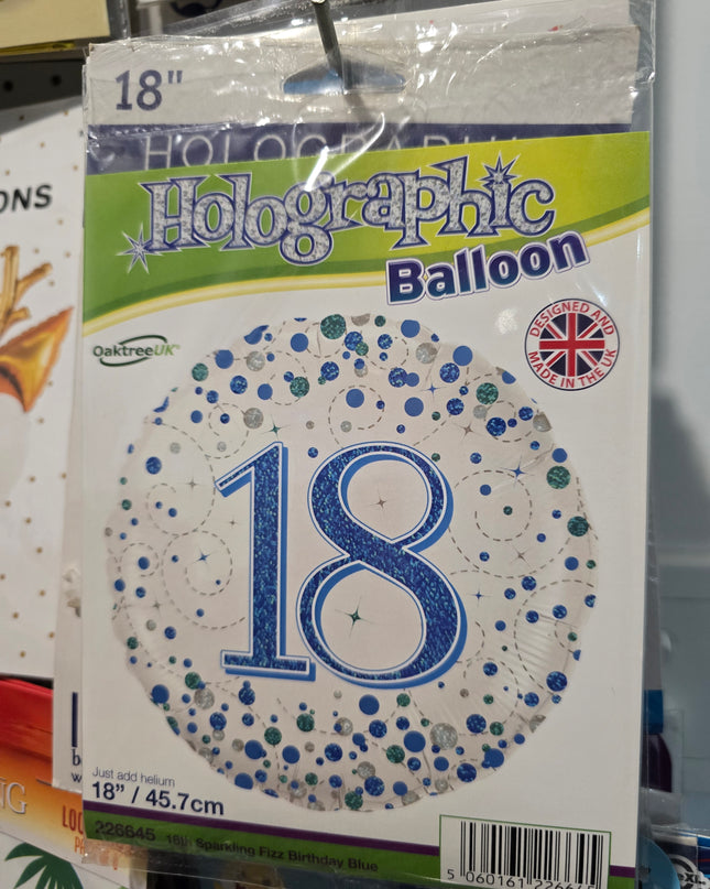 Assorted Milestone/ Birthday (45cm) Foil Balloon Range