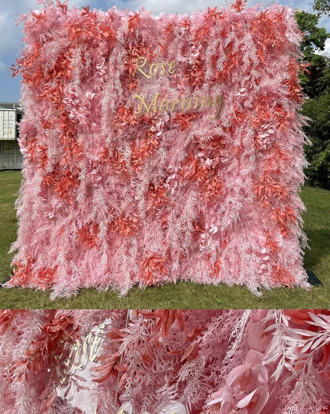 Flower Wall Backdrop-Ciana Pink