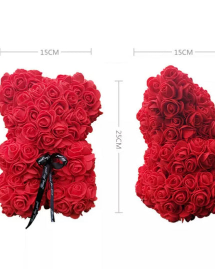 Rose Gift Bear Collection 25cm - gift add on