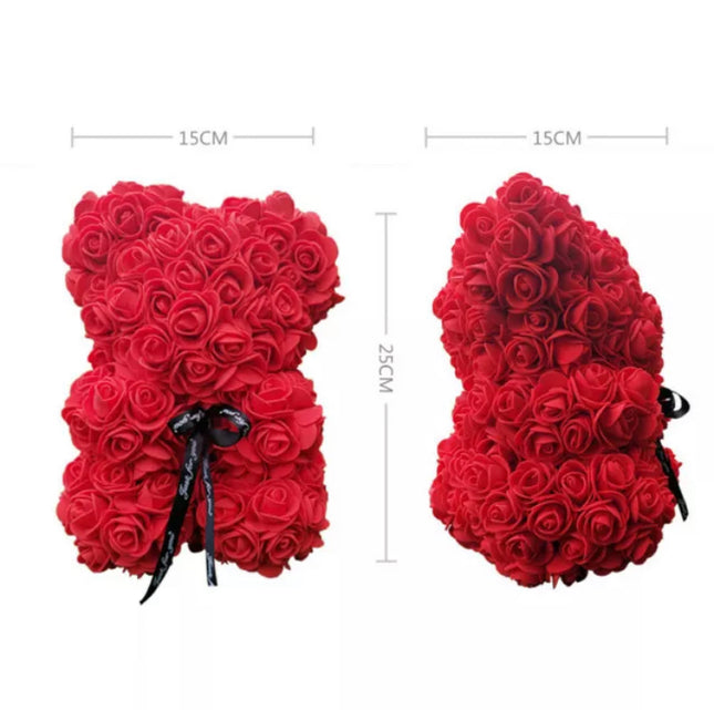 Rose Gift Bear Collection 25cm - gift add on
