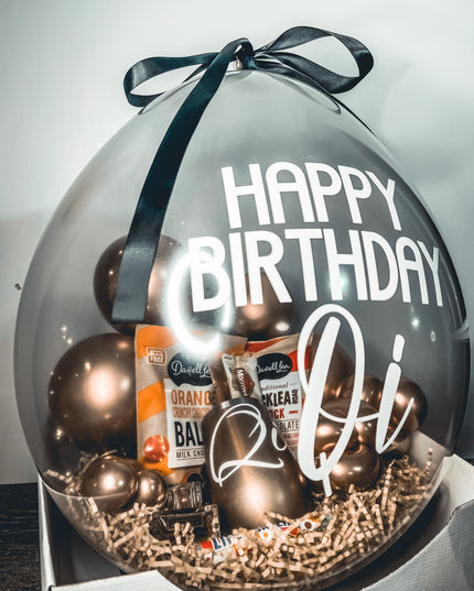 'All About Jack' Bursting Gift Balloon Service