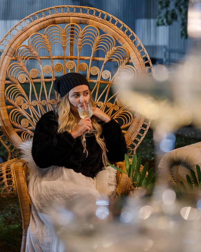 Peacock Chair Hire